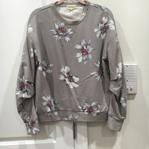 Floral sweatshirt